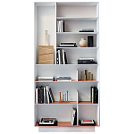 Дизайнерский стеллаж с вертикальными и горизонтальными полками Gio Ponti D.357.1 D.357.2 Rack варинант исполнения - 1 | Loft Concept в Кирове