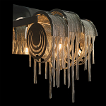 Бра с перфорированными металлическими дугами и цепочками 22 см Atlantis Chain варинант исполнения - 8 | Loft Concept в Кирове