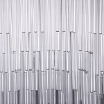 Люстра круглая с прозрачными стеклянными трубками Nembus варинант исполнения - 3 | Loft Concept в Кирове