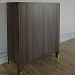 Комод Elsa Dreams Walnut Двухстворчатый  варинант исполнения - 7 | Loft Concept в Кирове