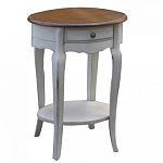 Тумба прикроватная овальная с ящиком Interiors Romance варинант исполнения - 1 | Loft Concept в Кирове