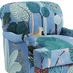 Дизайнерское классической формы на колесиках Trumann Armchair варинант исполнения - 3 | Loft Concept в Кирове