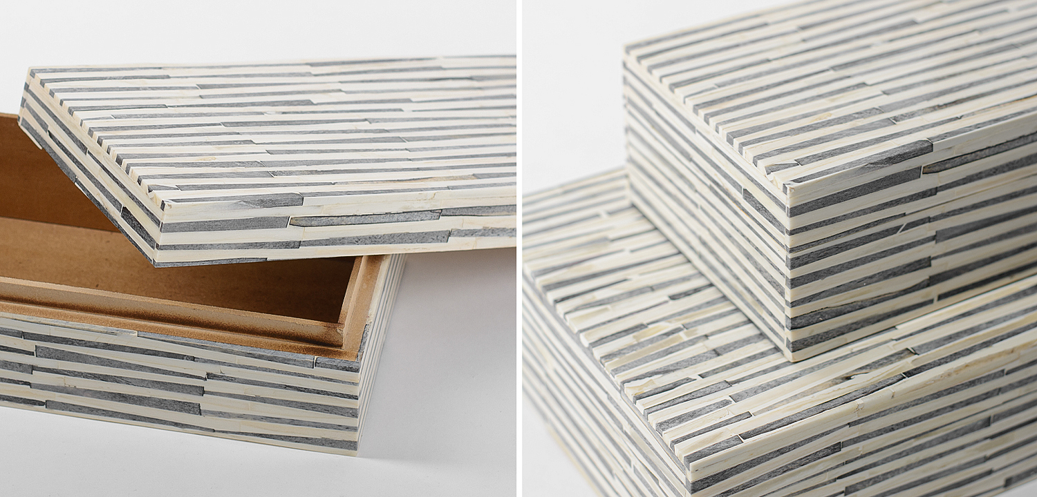 Комплект шкатулок Parvin Bone Inlay Комплект шкатулок Parvin Bone Inlay - Loft-Concept в Кирове