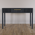 Элегантная Консоль Primo с выдвижным ящиком Черный дуб варинант исполнения - 1 | Loft Concept в Кирове