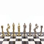 Шахматы Ренессанс с доской из натурального мрамора Decorative Thematic Chess варинант исполнения - 2 | Loft Concept в Кирове
