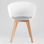 Стул из пластика с мягким сиденьем Eames варинант исполнения - 2 | Loft Concept в Кирове