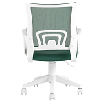 Офисное кресло с основанием из белого пластика Desk chairs Green варинант исполнения - 4 | Loft Concept в Кирове