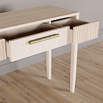 Элегантная Консоль Primo с выдвижным ящиком Светлый дуб варинант исполнения - 4 | Loft Concept в Кирове