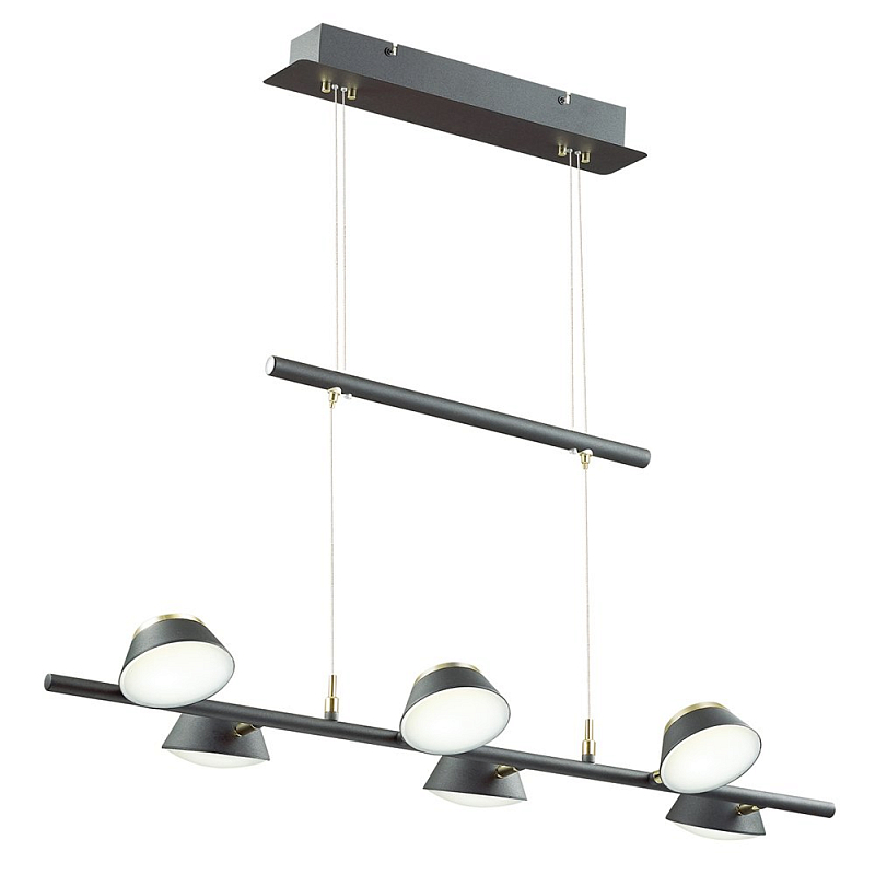 Люстра Solid Light Золотой Черный Люстра Solid Light Золотой Черный в Кирове | Loft Concept