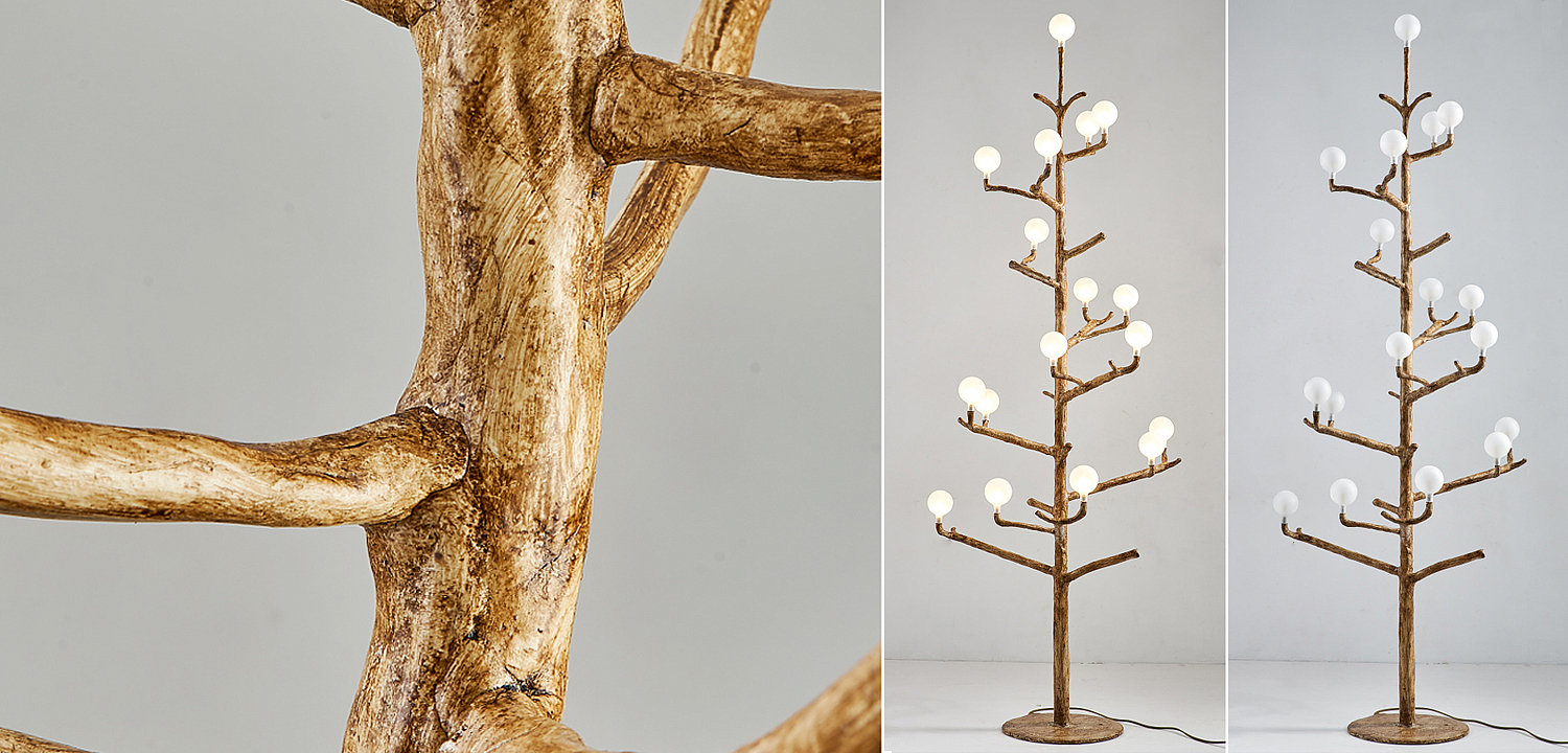 Торшер Tree branch Floor lamp vertical Торшер Tree branch Floor lamp vertical - Loft-Concept в Кирове