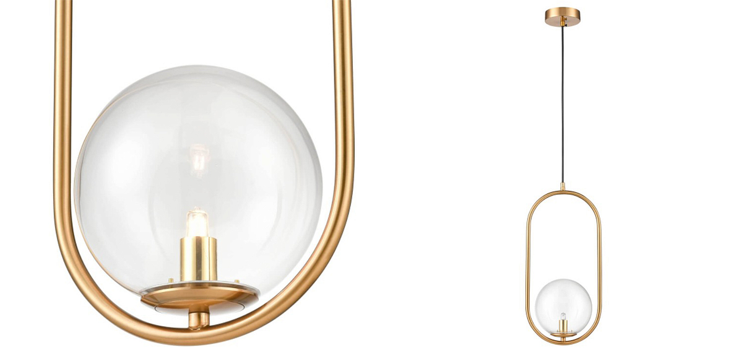 Подвесной светильник B.LUX C Ball oval gold Подвесной светильник B.LUX C Ball oval gold - Loft-Concept в Кирове