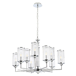 Люстра с 9-ю цилиндрическими стеклянными плафонами Jeanette варинант исполнения - 7 | Loft Concept в Кирове