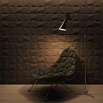 Гипсовая 3D Панель M-26 варинант исполнения - 2 | Loft Concept в Кирове