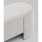 Банкетка Taks букле светло-серый варинант исполнения - 3 | Loft Concept в Кирове