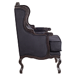 Кресло George Grand Armchair black velour варинант исполнения - 2 | Loft Concept в Кирове