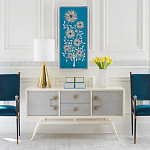 Панно Голубое дерево с глазами бисер TREE OF EYES BEADED ART варинант исполнения - 2 | Loft Concept в Кирове