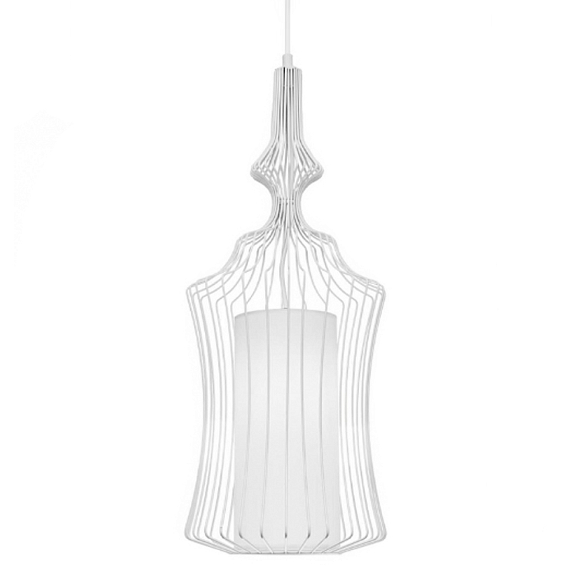 Подвесной светильник Wire Dream Pendant 4 Белый Белый Подвесной светильник Wire Dream Pendant 4 Белый Белый в Кирове | Loft Concept