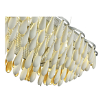 Люстра с подвесками в форме капель на серебристом каркасе Raindrop варинант исполнения - 4 | Loft Concept в Кирове