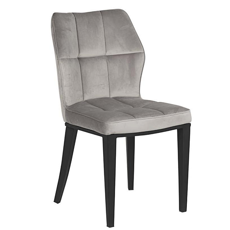 Стул Deffo Chair Серый Черный Стул Deffo Chair Серый Черный в Кирове | Loft Concept