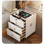 Умная прикроватная тумбочка c зарядкой для телефона Smart Furniture варинант исполнения - 5 | Loft Concept в Кирове