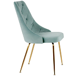 Стул в мятной велюровой обивке Ward Mint Velour Chair варинант исполнения - 3 | Loft Concept в Кирове