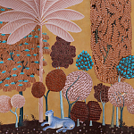 Мебельная ткань Oasis Terracotta Велюр  варинант исполнения - 1 | Loft Concept в Кирове