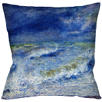 Подушка декоративная морской принт Impressionism in Art варинант исполнения - 1 | Loft Concept в Кирове