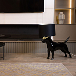 Лампа COLLECTION OF DOGS с абажуром Бультерьер варинант исполнения - 8 | Loft Concept в Кирове