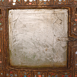 Декоративная винтажная печка из глины с инкрустацией Rarity варинант исполнения - 2 | Loft Concept в Кирове