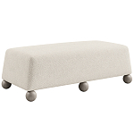 Дизайнерская Банкетка Wakonda с деревянными шариками  варинант исполнения - 1 | Loft Concept в Кирове