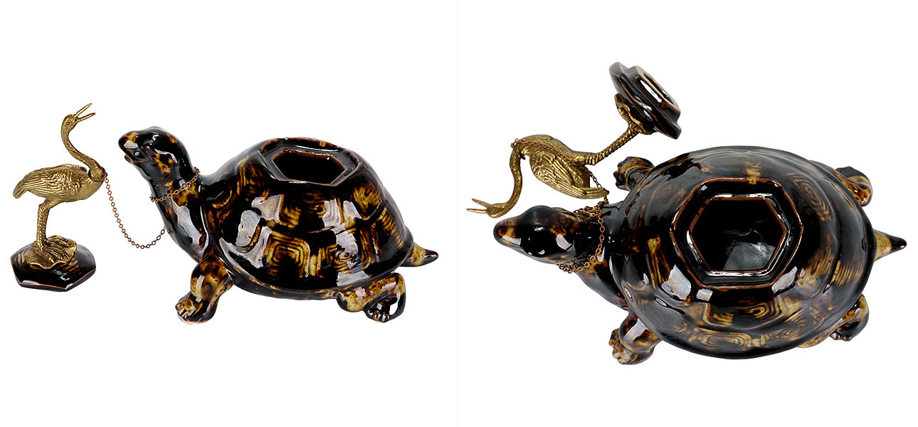 Чайник фарфоровый в виде черепахи Crane & Turtle Чайник фарфоровый в виде черепахи Crane & Turtle - Loft-Concept в Кирове