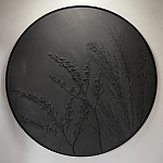 Ботаническое панно «Черная орхидея» варинант исполнения - 1 | Loft Concept в Кирове