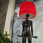 Лампа MANNEQUIN LAMP с абажуром модельный позинг варинант исполнения - 6 | Loft Concept в Кирове