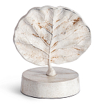 Статуэтка белая Metal Flowers Аntique Рlating варинант исполнения - 2 | Loft Concept в Кирове