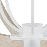 Подвесной светильник из дерева в форме сферы Eco Light варинант исполнения - 1 | Loft Concept в Кирове