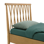 Кровать детская из массива гевеи Eliza варинант исполнения - 4 | Loft Concept в Кирове