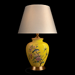 Настольная лампа желтая с изображением птиц Slip Away варинант исполнения - 8 | Loft Concept в Кирове