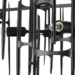 Люстра черная остроконечной формы Black Satin варинант исполнения - 2 | Loft Concept в Кирове