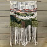  Гобелен Волшебный Лес в зеленых тонах Magic Forest I  варинант исполнения - 5 | Loft Concept в Кирове