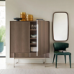 Шкаф из серого дуба Sawada Gray Oak Cabinet варинант исполнения - 9 | Loft Concept в Кирове