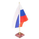 Флагшток на подставке из натурального камня Stone Flagpole варинант исполнения - 2 | Loft Concept в Кирове