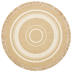 Ковер из комбинированного состава с узором The Cycle of Happiness варинант исполнения - 1 | Loft Concept в Кирове