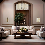 Люстра с абажуром из стекла и премиального алебастра Ravishment варинант исполнения - 7 | Loft Concept в Кирове