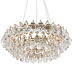 Люстра с хрустальными подвесками в форме капель Sidney Crystal Chandelier 80 варинант исполнения - 1 | Loft Concept в Кирове