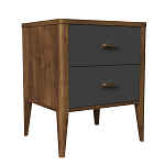 Тумба прикроватная с 2-мя ящиками Tasteful Furniture Light варинант исполнения - 4 | Loft Concept в Кирове