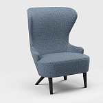 Мебельная ткань Шенилл голубой цвет 142 см T4-49 варинант исполнения - 4 | Loft Concept в Кирове