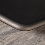 Столик журнальный квадратный  с полкой Sculptural Marble Accent с мрамором  варинант исполнения - 6 | Loft Concept в Кирове