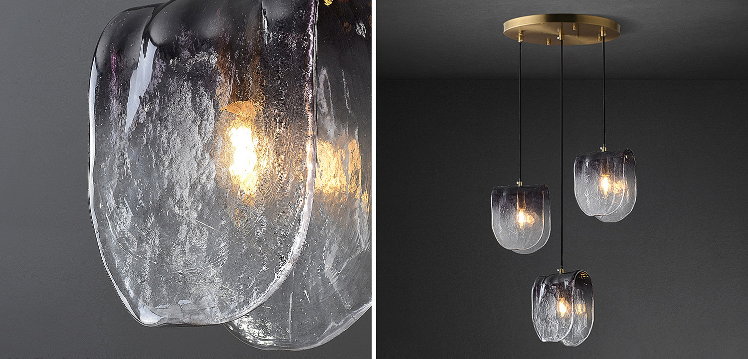 Каскадный светильник Loft Industry Modern Stormy Rain 3 плафона Каскадный светильник Loft Industry Modern Stormy Rain 3 плафона - Loft-Concept в Кирове