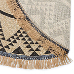 Ковер круглый из комбинированного состава Fantasy варинант исполнения - 4 | Loft Concept в Кирове