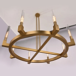 Люстра CANELLE Round Chandelier 8 Modern Brass варинант исполнения - 2 | Loft Concept в Кирове